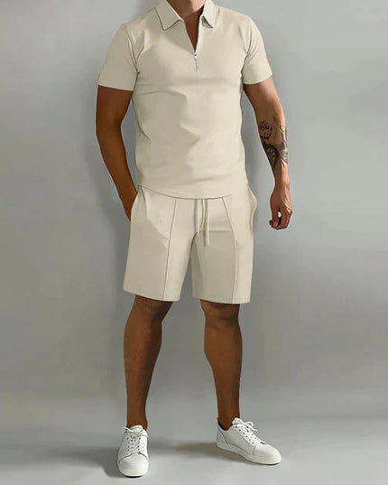 Stylish Polo and Shorts Two-Piece Set for Men | Finn