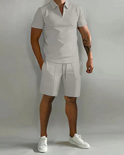 Stylish Polo and Shorts Two-Piece Set for Men | Finn