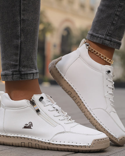 Danielle | Women Spring Zip Up Walking Sneakers