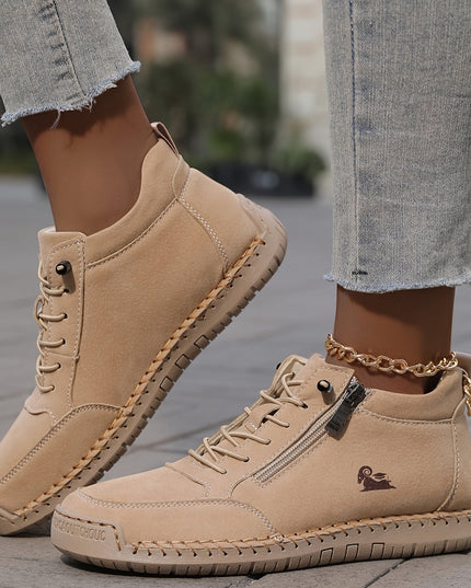 Danielle | Women Spring Zip Up Walking Sneakers