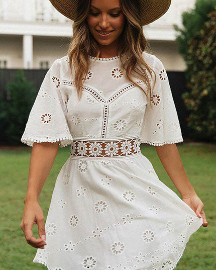 Arabella Celestine | Eyelet Dress