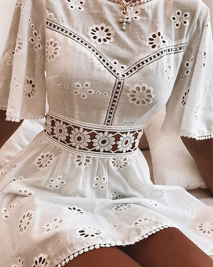 Arabella Celestine | Eyelet Dress