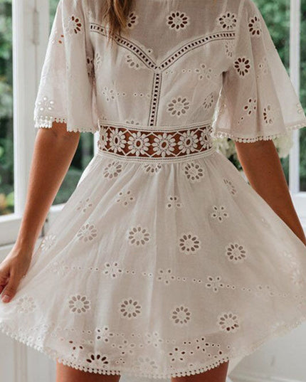 Arabella Celestine | Eyelet Dress