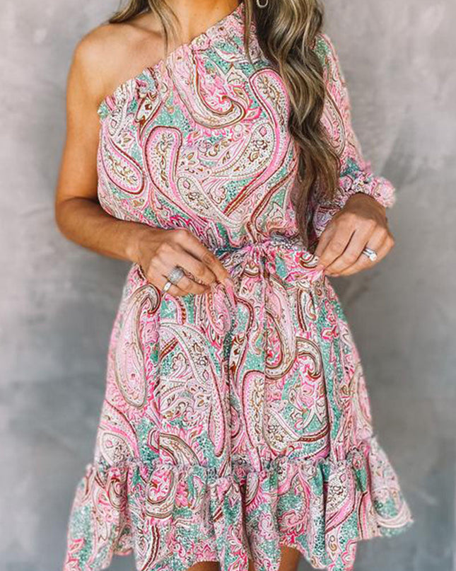 Astra | One-Shoulder Mini Dress