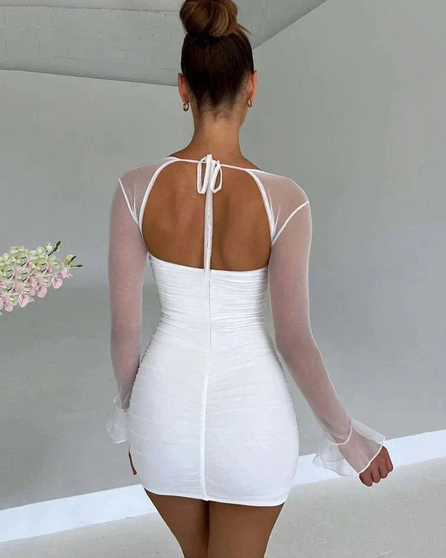Astraeon | Bodycon Mini Dress with Ruched