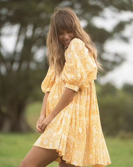 Aurora Flow Boho Floral | Women's Dress