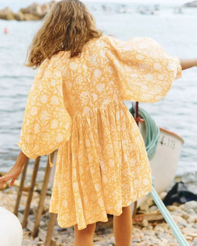 Aurora Flow Boho Floral | Women's Dress