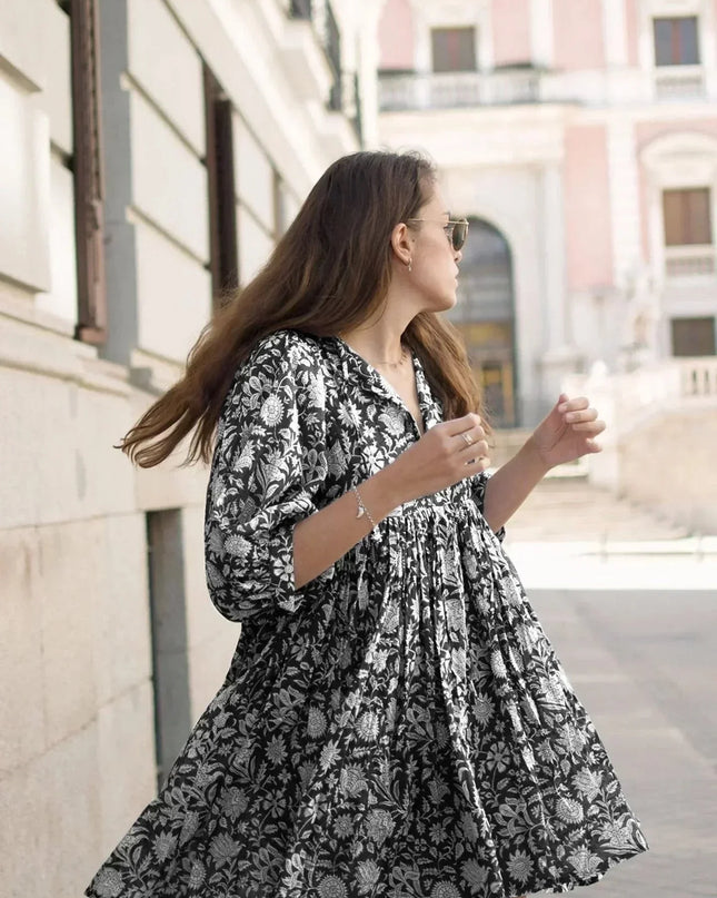 Aurora Flow Boho Floral | Women's Dress
