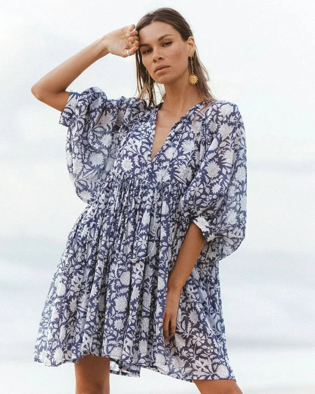 Aurora Flow Boho Floral | Women's Dress