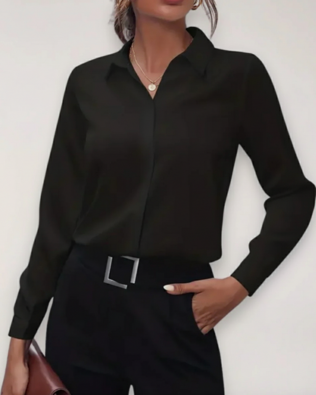 Charlotte | Women’s Spring Buttoned Office Blouse