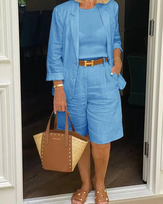 Elina | Sleek Blazer Set