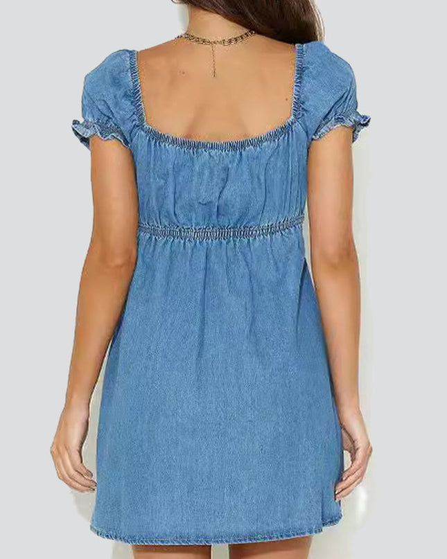 Celestine Moonshadow | Denim Dress