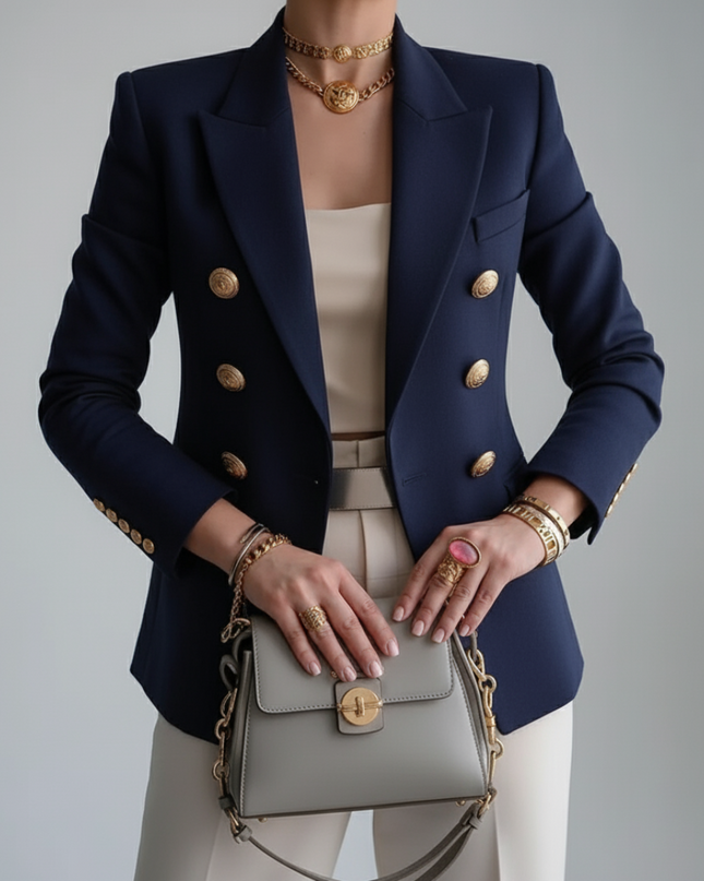 Women’s Tailored Blazer – Casual Elegance with a Modern Twist