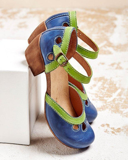 Nova - Comfort Sandals with Low Heels