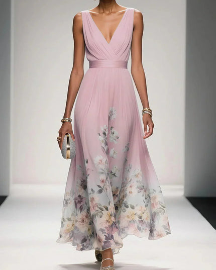 Fiona | Women Floral Print Wedding Guest Dress