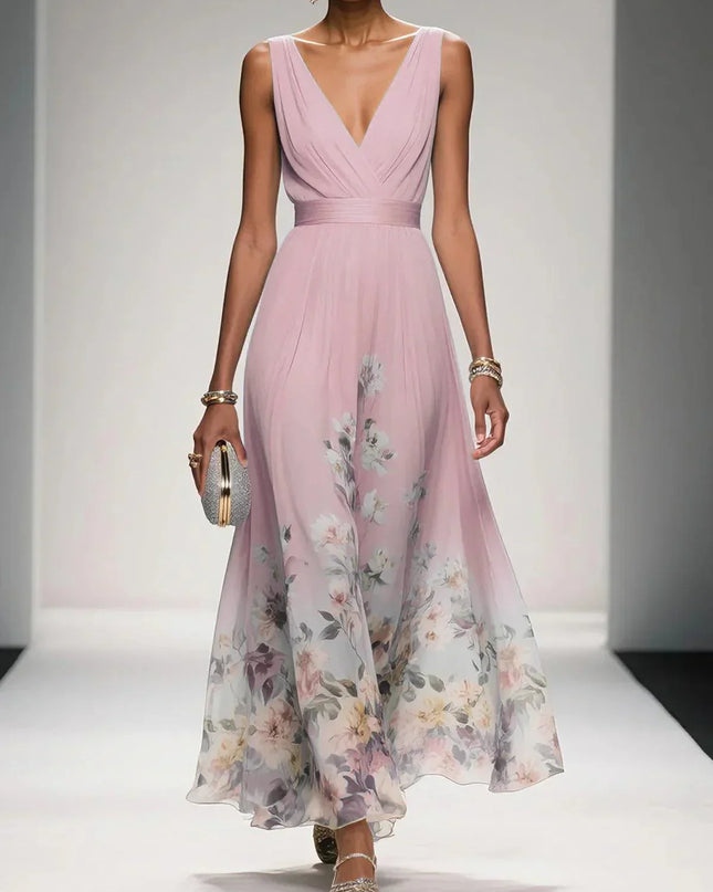 Fiona | Women Floral Print Wedding Guest Dress