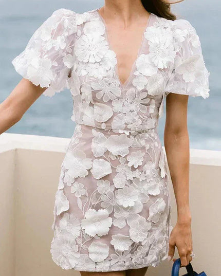 Elara | Mini Dress Fitted Silhouette