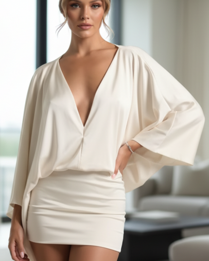 Esme | Draped Mini Dress