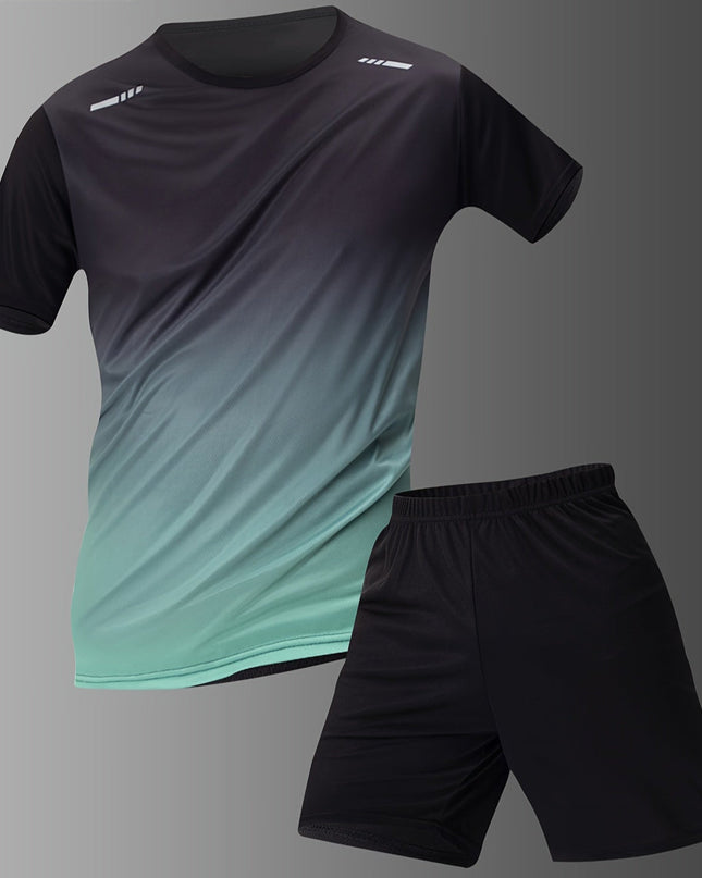 Sports T-Shirt and Shorts Set for Men