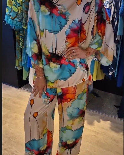 Chloya | Bright and Bold Twin Set