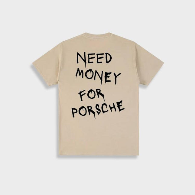 ‘Need Money for Porsche’ Vintage T-Shirt for Men