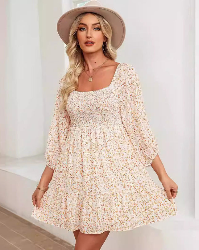 Elara Whisper Breeze | A-Line Dress