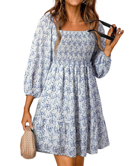 Elara Whisper Breeze | A-Line Dress
