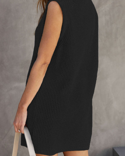 Nova | Knitted Sweater Dress Sleeveless
