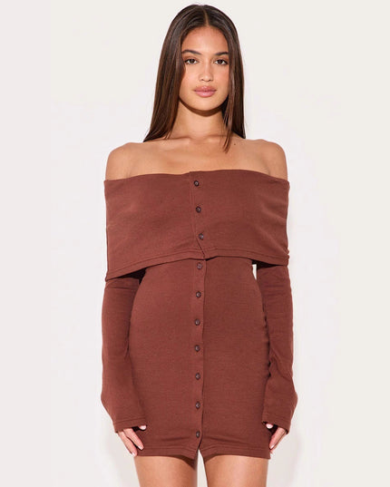 Novara | Off-Shoulder Mini Dress