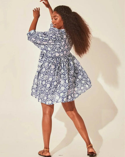 Aurora Flow Boho Floral | Women's Dress