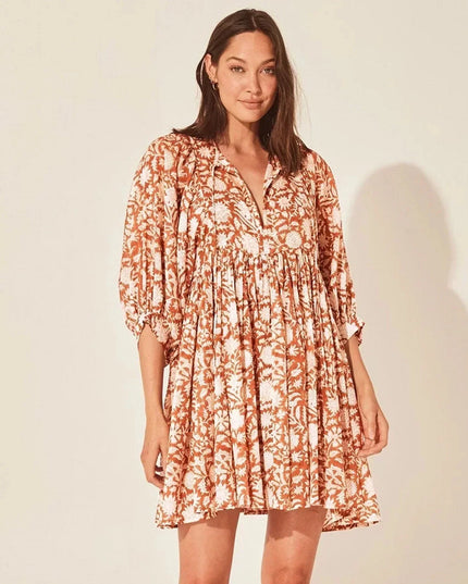 Aurora Flow Boho Floral | Women's Dress