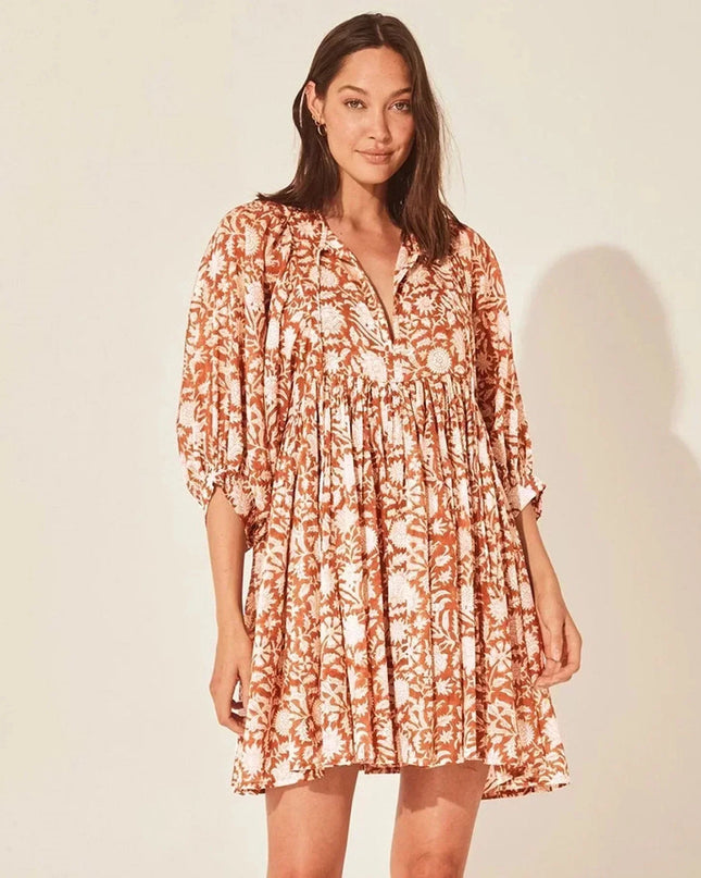 Aurora Flow Boho Floral | Women's Dress