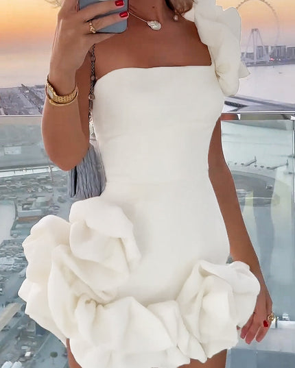 Aurelia | One-Shoulder Mini Dress