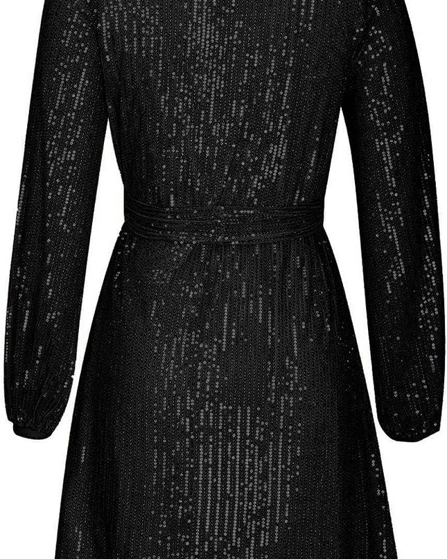 Aria Sapphire | Sequin Mini Dress