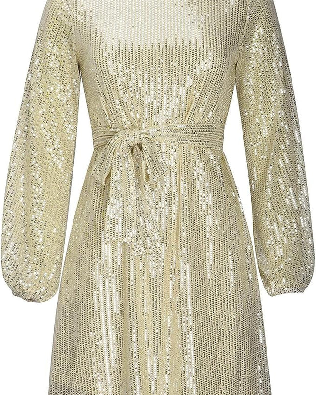 Aria Sapphire | Sequin Mini Dress
