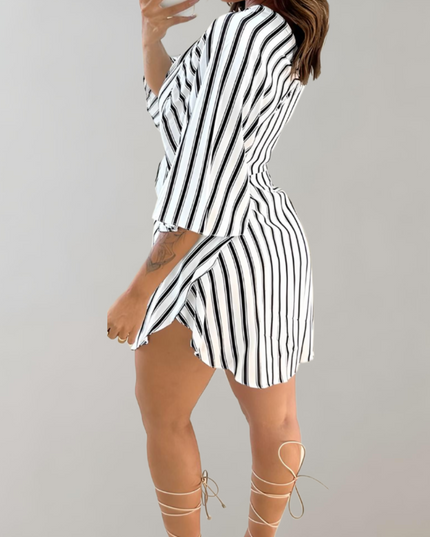 Aurora | Kaftan Dress V-Neck Lightweight - Lumina