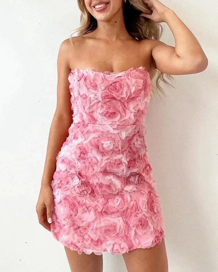 Celestiana | Strapless Mini Dress