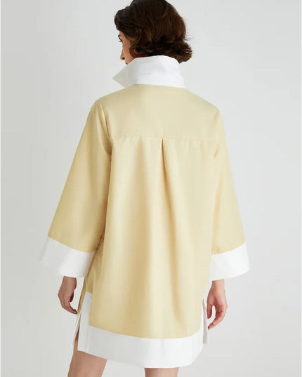 Nyx | Tunic Dress High Collar 3/4 Sleeve