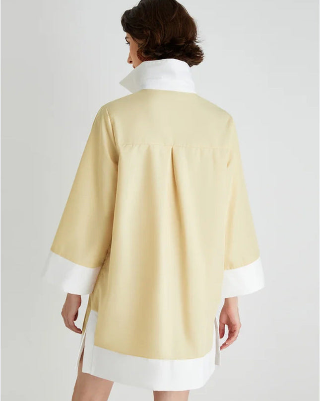 Nyx | Tunic Dress High Collar 3/4 Sleeve