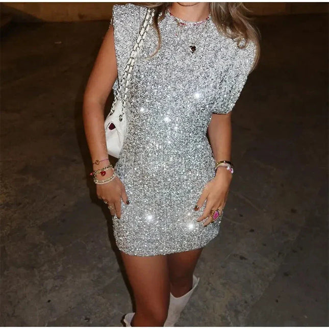 Luna Nightfall | Sequin Mini Dress