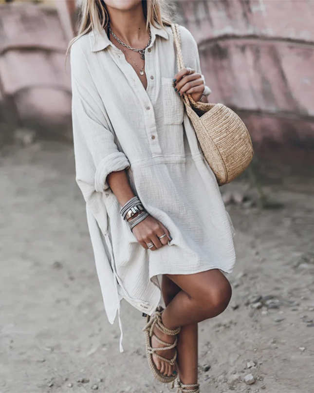 Celeste Ocean Breeze | Shirt dress
