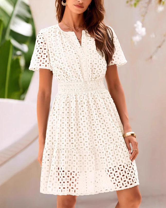 Elara | A-Line Dress Midi Length