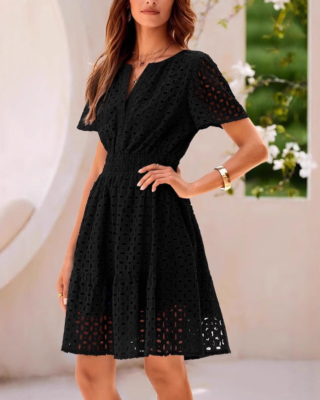 Elara | A-Line Dress Midi Length