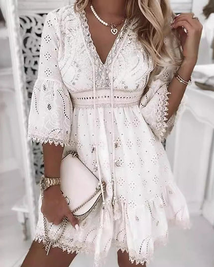 Isadora Moonlight Muse | V-Neck Dress