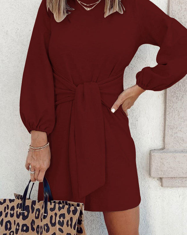 Nova | Women's Mini Dress with Long Sleeve