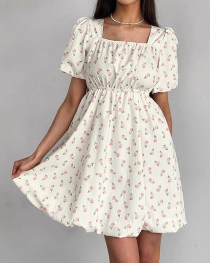 Seraphina | Floral Mini A-Line Dress