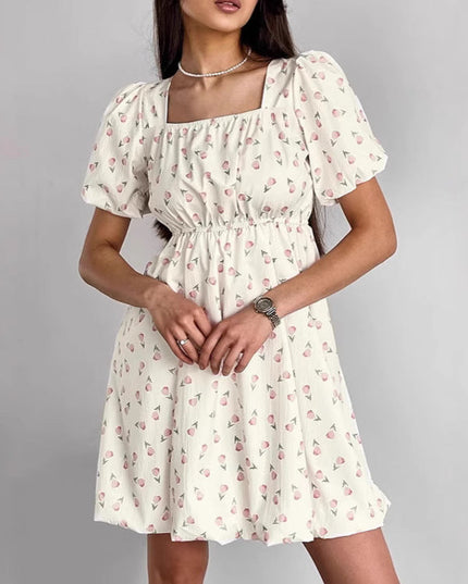 Seraphina | Floral Mini A-Line Dress