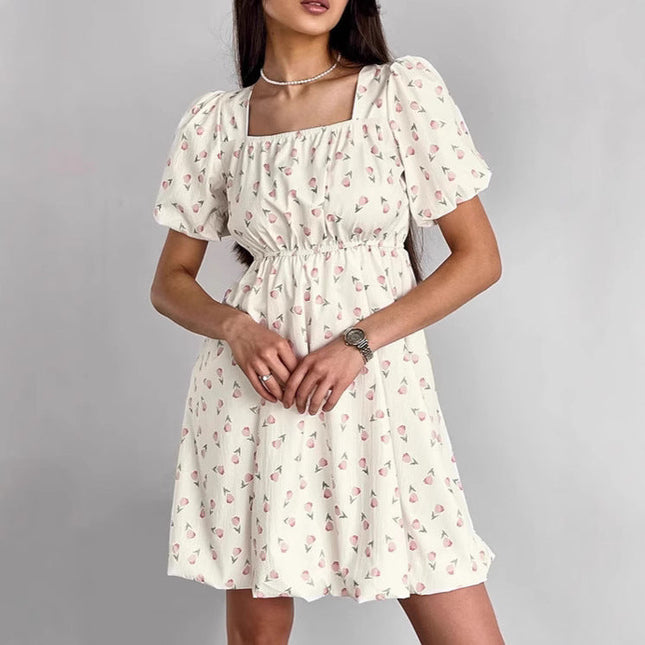 Seraphina | Floral Mini A-Line Dress