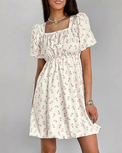 Seraphina | Floral Mini A-Line Dress