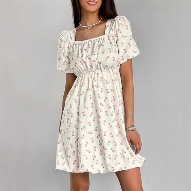 Seraphina | Floral Mini A-Line Dress